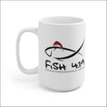 Fish 4:19 Holiday Santa Mug 15oz - 15oz - Mug