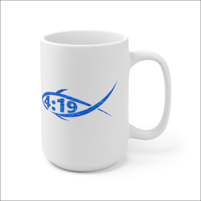 Fish 4:19 Logo Mug 15oz - 15oz - Mug