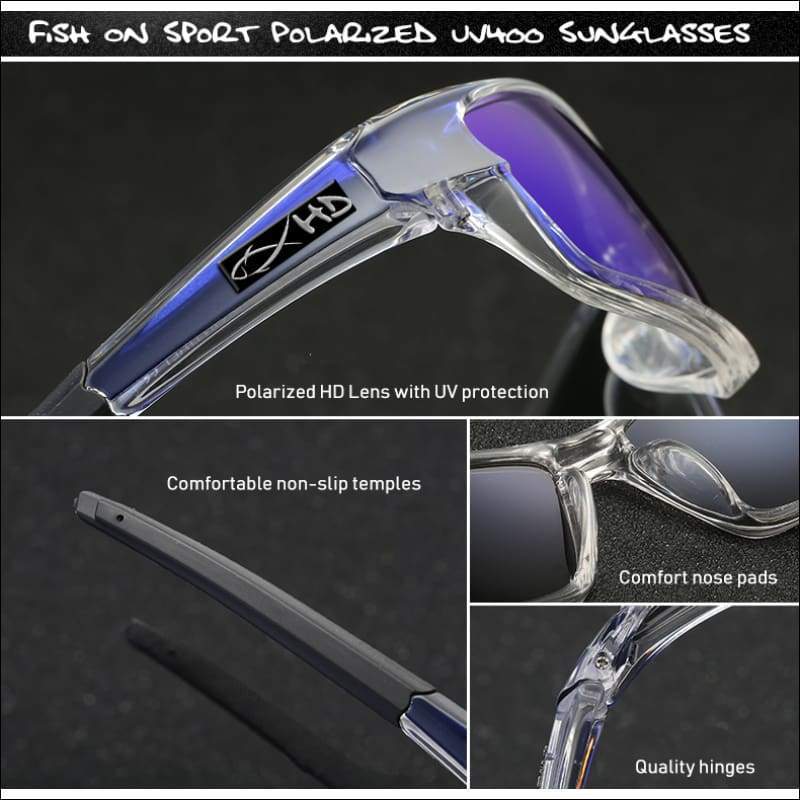 Fish 419 Performance Gear - Polarized HD Perfection Sunglasses Gift Set